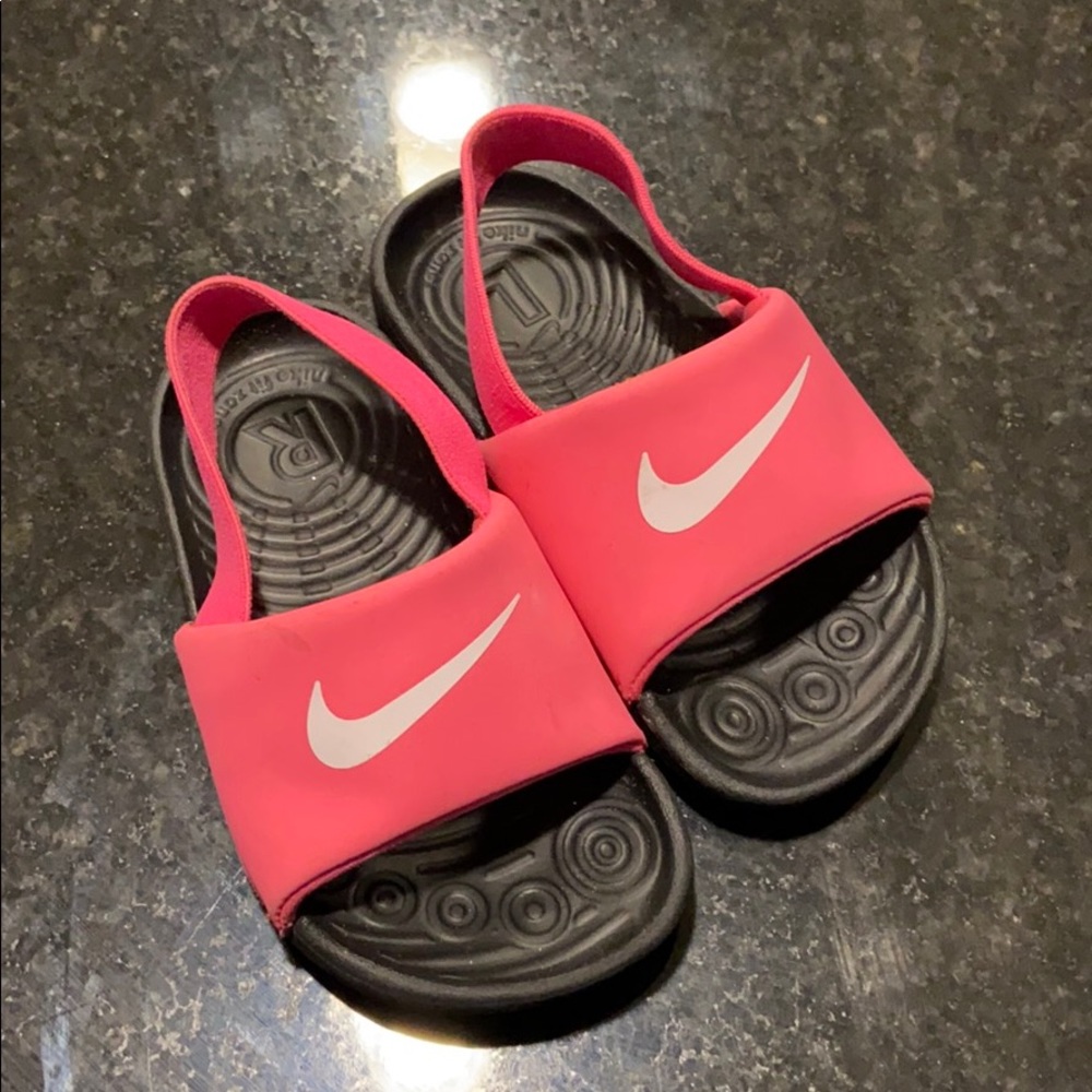 Toddler Nike slides